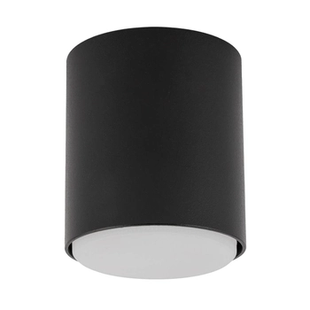 Sypialniana lampa nasufitowa Tubo 40840 Sigma metalowa czarna