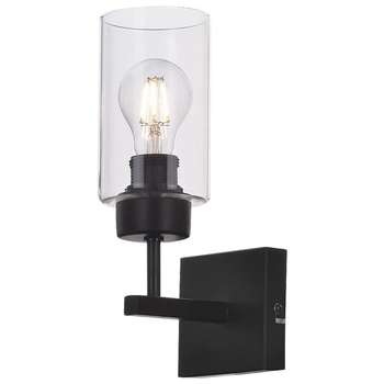 Lampa ścienna Prudence 2671 Rabalux czarna przezroczysta