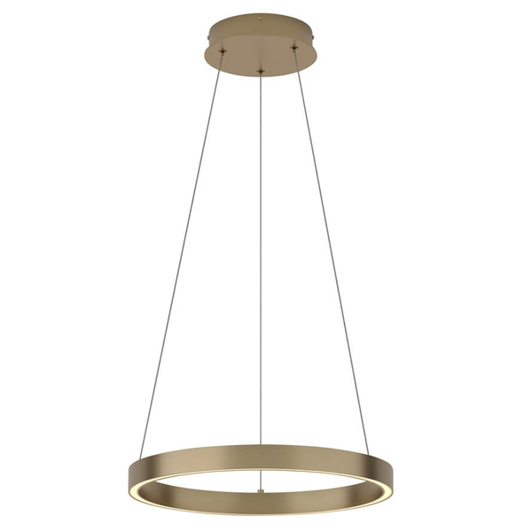 Lampa wisząca pierścienie Rim MOD058PL-L22BS3K LED 25W 3000K mosiądz