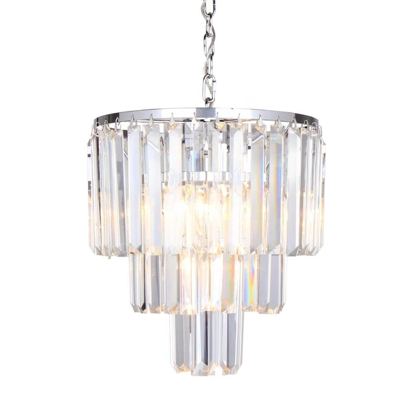 Zwis nad łóżko Amedeo 17106/3+1-CHR żyrandol chrom kryształowy