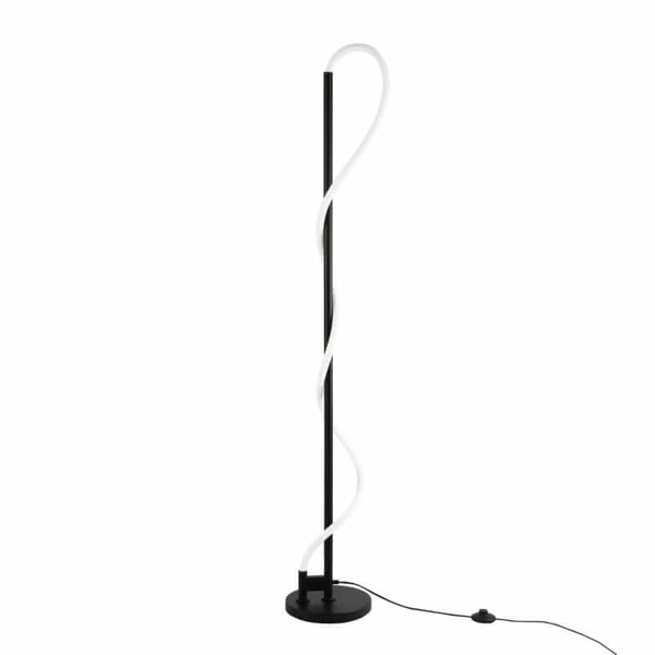 Nowoczesna lampa podłogowa Spirali ABR-EOS-C-30W Abruzzo LED 30W 3000K czarny