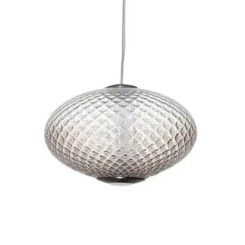 Salonowa lampa wisząca CORVELA LE45177 LED 12W 3000K nad stół szara brązowa