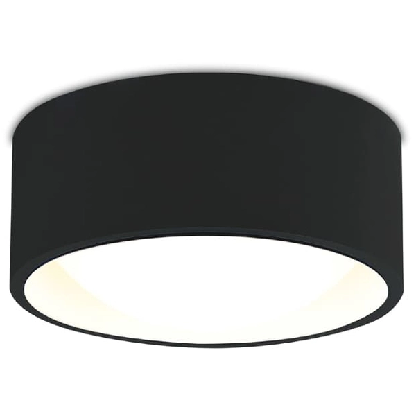 Plafon salonowy KODAK C0203 Maxlight LED 8W 3000K metalowy czarny