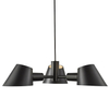 Wisząca lampa potrójna Stay 2120703003 nad stół czarny