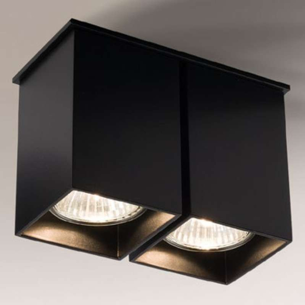 Spot LAMPA sufitowa TODA 1104 Shilo natynkowa OPRAWA metalowa DOWNLIGHT czarny