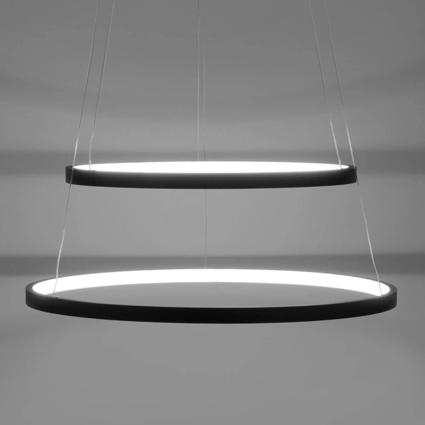 Podwójna lampa zawieszana Circle 11525-13 Just Light LED 46W 3000K antracyt