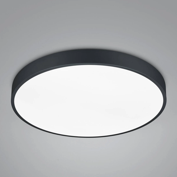 Sufitowa lampa okrągła WACO 627415032 LED 52W 2300-4000K do jadalni czarna