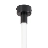 Lampa wisząca wąż ledowy SNAKE MD1021-3 biała czarna metal PVC LED 45W 3000K 3M nad stół