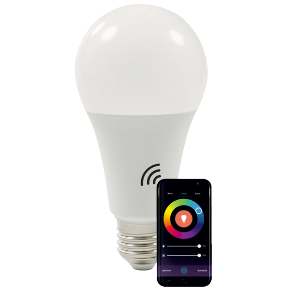 Żarówka kulka Smart W-fi E27 313812 11W 3000-6500K+RGB 1055 lm biała
