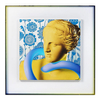Kwadratowy obraz do salonu FANCY APOLLO KH1501100256 King Home wielokolorowy