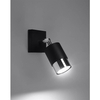 Kierunkowa lampa ścienna SL.1064 do czytania czarna chrom