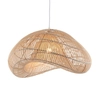Rattanowy klosz do lampy wiszącej Misra 109203 boho japandi beżowy