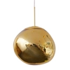 Wisząca połyskująca lampa GLAM MP-1239-280 gold do salonu kula złota