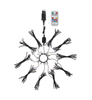 Choinkowy łańcuch ze światełkami Choice 160 LED 24W z pilotem