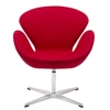 Fotel SWAN PREMIUM KH1501100330 regulowany czerwony