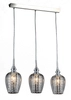 LAMPA wisząca BLUES MOD044-PL-03-N Maytoni szklana OPRAWA na listwie ZWIS podłużny glamour przezroczysty