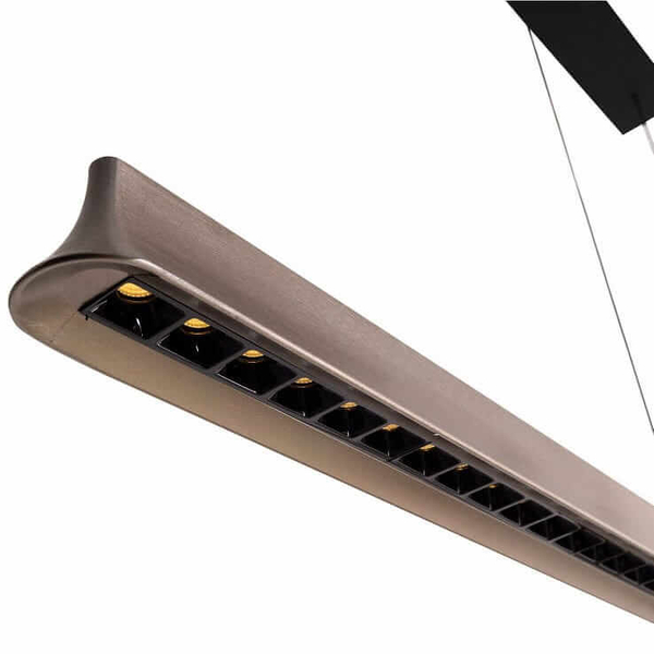 Wisząca lampa do kuchni Jo-Jo P0595 LED 38W 2700-5500K szara czarna