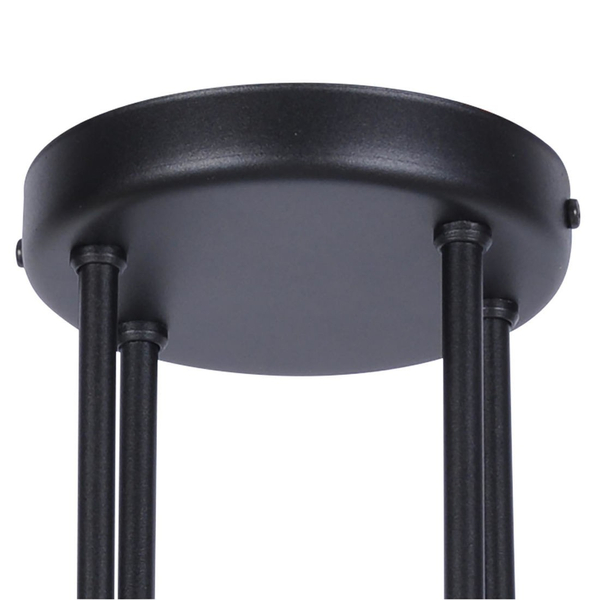 Przysufitowa lampa loftowa ISLA K-4914 Kaja szklane kule balls białe czarne