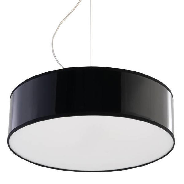Podwieszana lampa okrągła ARENA 35 SL.0115 Sollux czarny zwis