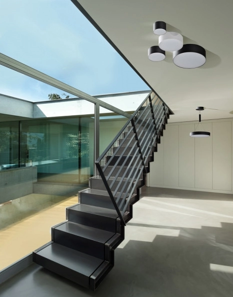 Czarna lampa sufitowa Monza AZ2254 nowoczesna LED 5W downlight