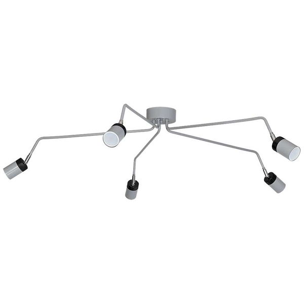LAMPA sufitowa JOKER MLP1341 Milagro metalowa OPRAWA reflektorki na wysięgnikach SPOT tuby pająk czarny