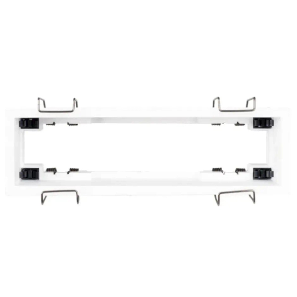 Metalowa oprawa wpustowa Modular H180.03 prostokątna biały