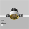 Podtynkowa lampa Round DL058-12W3K-TRS-BS LED 12W 3000K kuchenna mosiądz