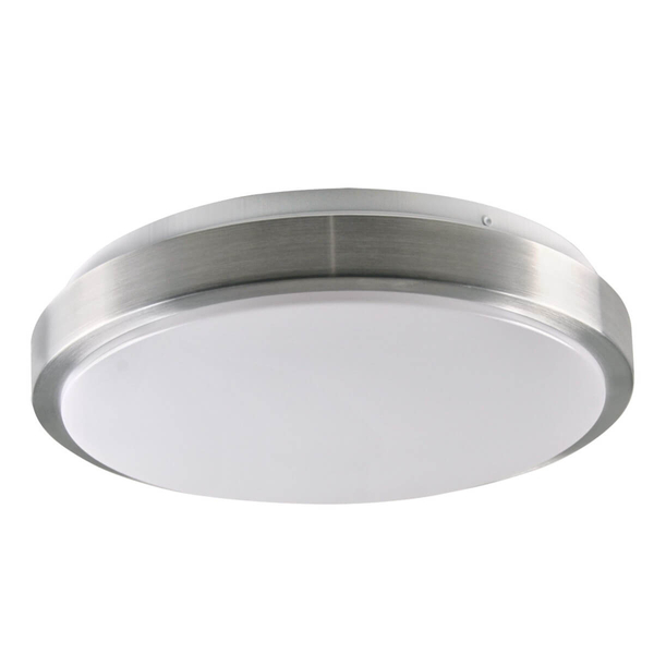 Kuchenny plafon Benedykt 326843 Polux metalowy srebrny biały