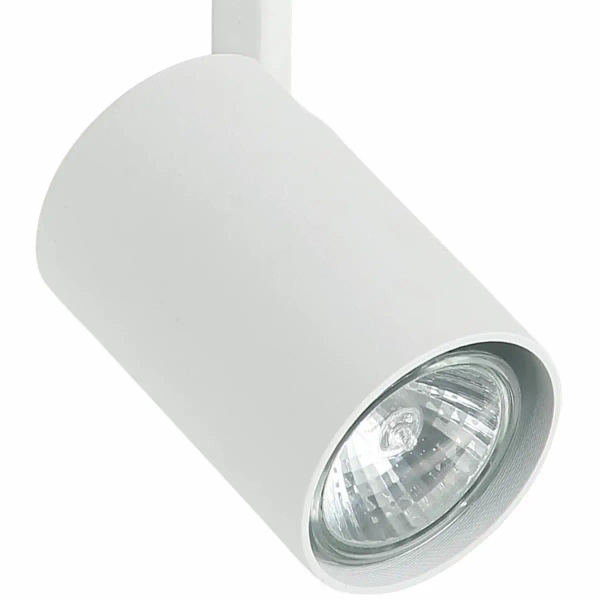 LAMPA sufitowa Tuka Track Bianco Orlicki Design metalowa OPRAWA do systemu szynowego 1-fazowego biała