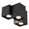 Lampa sufitowa FERNANDO 604900332 Trio do sypialni metalowa czarny