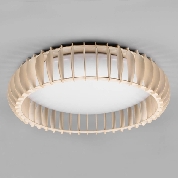 Lampa nasufitowa Monte R62171930 RL Light LED 38W 3000-6500K drewniana