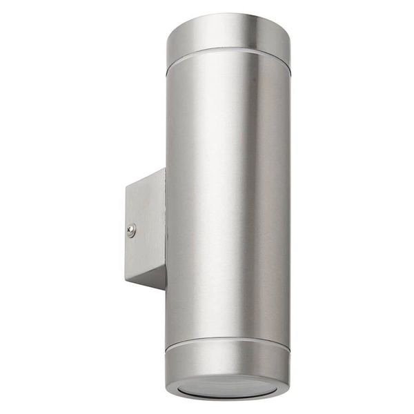 Kinkiet ścienny do salonu Palin XL 98437 metalowy tubka IP44 srebrna