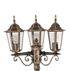 Stojąca LAMPA ogrodowa LIGURIA 313430 Polux klasyczna OPRAWA metalowa do ogrodu outdoor zewnętrzna IP43 patyna