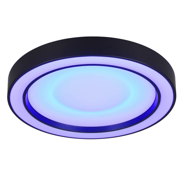 Plafon sypialniany Arco R65091432 LED 22W 2700-6000K funkcja RGB czarny