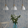 Potrójna lampa wisząca Hadano HAD3640-09 ceramiczna mosiądz biały