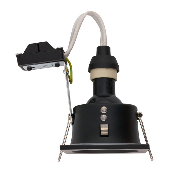Lampa podtynkowa do łazienki Delta 8370 czarny wpust schodowy
