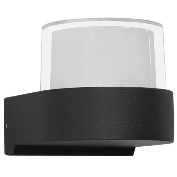 Nowoczesny kinkiet ogrodowy Marti OWL-4626-4K Italux LED 5W 4000K IP54 czarny
