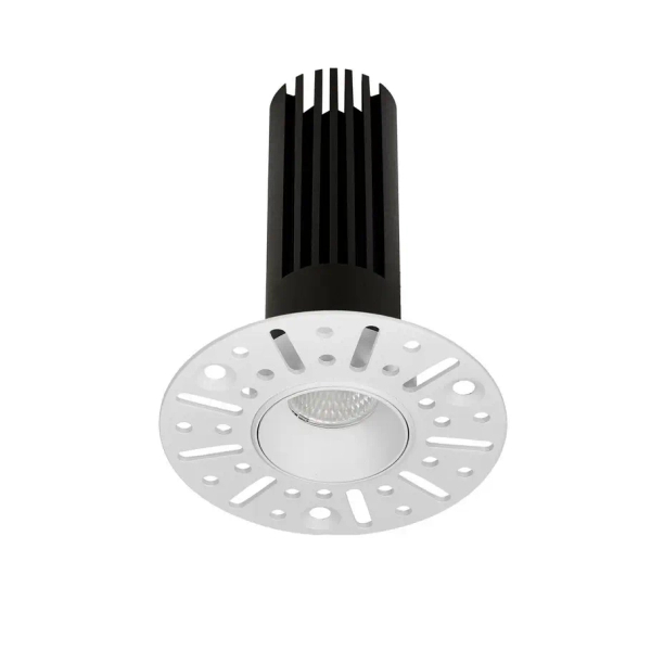 Wpuszczane oczko LED PRIEGO białe LE62548 10W 3000K podtynkowe