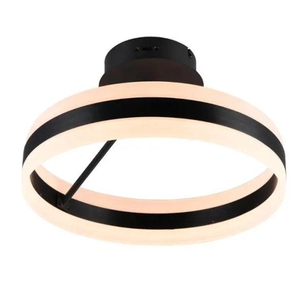 Sufitowy plafon pierścień Dios 631410132 LED 21W 2300-4000K czarny