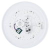 Okrągła LAMPA sufitowa SULLY 41368-24 Globo metalowy plafon LED RGB 24W 3000K - 6500K czarny