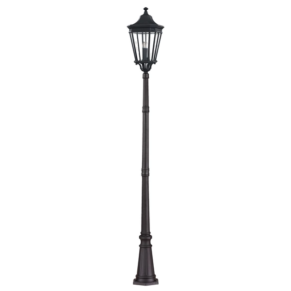 Lampa zewnętrzna FE-COTSLN5-L-BK Feiss IP44 klasyczna czarna