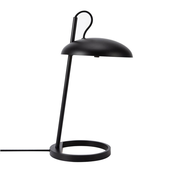 Stołowa lampka z wtyczką Versale 2220075003 metalowa czarny