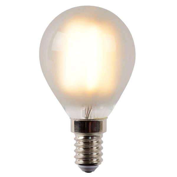 Bańka żarówka LED 49022/04/67 Lucide E14 4W 2700K 360lm szklana przydymiona