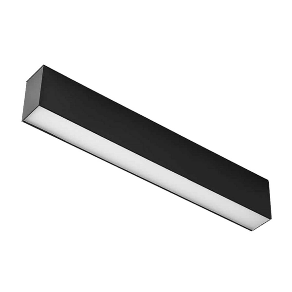 Lampa sufitowa do szynoprzewodu Moon LP-559/4 R-3F BK LED 12W 4000K belka czarny