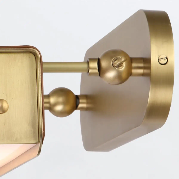 Lampa ścienna galeryjka Valise QN-VALISE-PL-L-VBS-CL LED 30W 2575K mosiądz