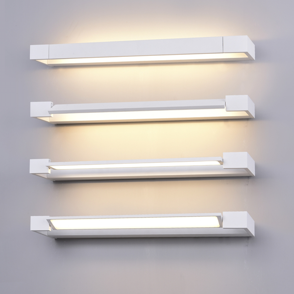 Regulowana lampa ścienna Dali LED 9W 3000k hermetyczna czarna