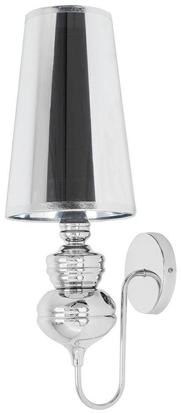 Przyścienna lampa do salonu Queen MSE010100229 srebrna