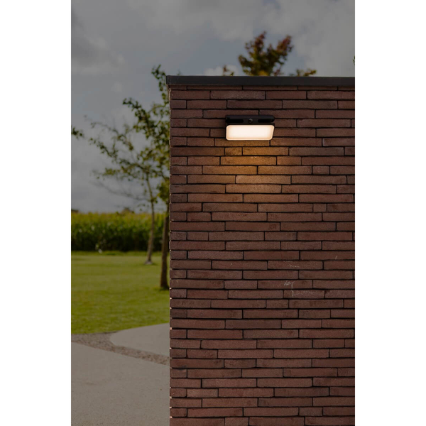 Elewacyjny kinkiet czujnik ruchu AERO 6919501330 LED 8,6W 4000K IP54 czarny