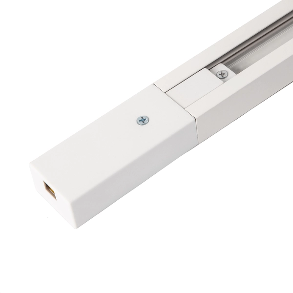 Podłużna prowadnica 1-fazowa 1m Track Light ML0705 biała