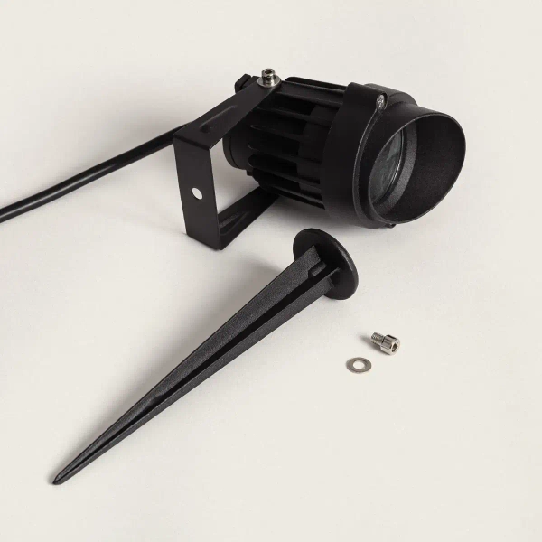 Reflektor ogrodowy Gardena Clasica ABR-RZL-7W LED 7W 3000K IP65 czarny